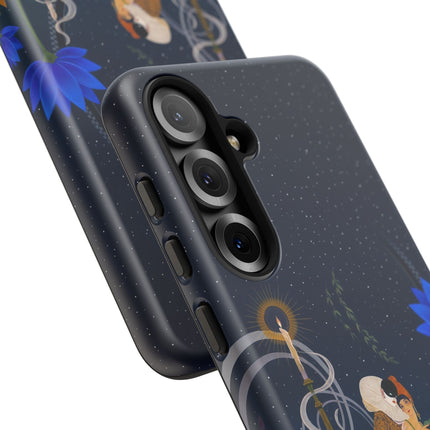 🌙🕯️ The Lady Of The Midnight Garden Phone Case – Art Deco Nocturne