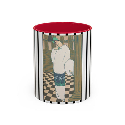 Les Hermines by Georges Lepape Colorful Mugs (11oz, 15oz)