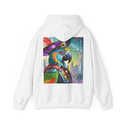 The Parrot Aristocrat – Heavy Blend™ Hooded Sweatshirt