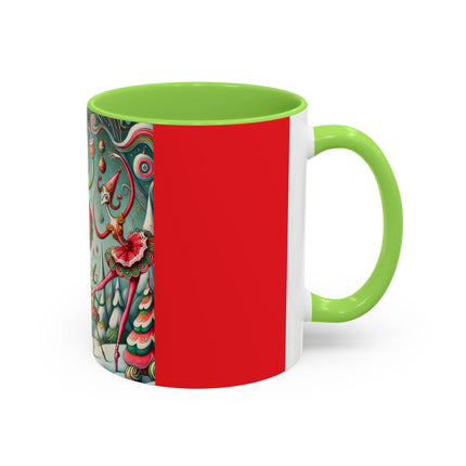 Christmas Ballet of the Absurd Colorful Mugs (11oz, 15oz)