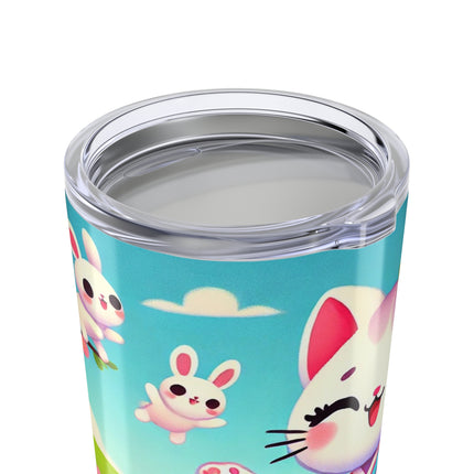 Springtime Kitten’s Easter Joy Tumbler 20oz