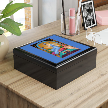 September & Sapphire (from the Gem Series) by Sofia Chiostri Jewelry Box