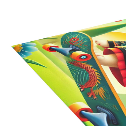 Dragon Dance on Wheels Postcard Bundles (envelopes included) - Bundles of 10, 30, 50 Pieces