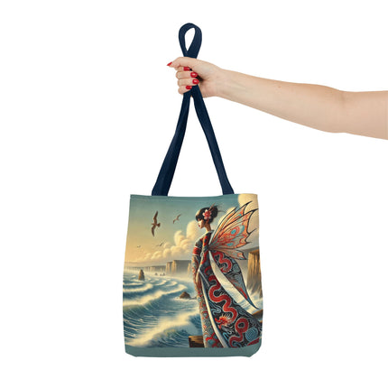 The Coastal Fairy Tote Bag – Serene Grace & Oceanic Magic