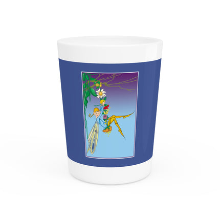 A Fairy's Delight Ceramic Shot Glass