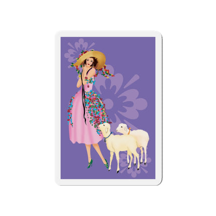 Easter Elegance Die-Cut Magnets (5 Sizes)