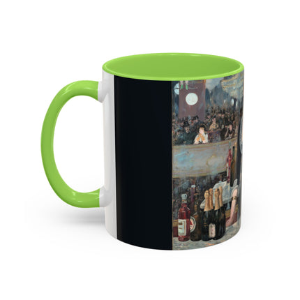 A Bar at the Folies-Bergère by Edouard Manet Colorful Mugs (11oz, 15oz)