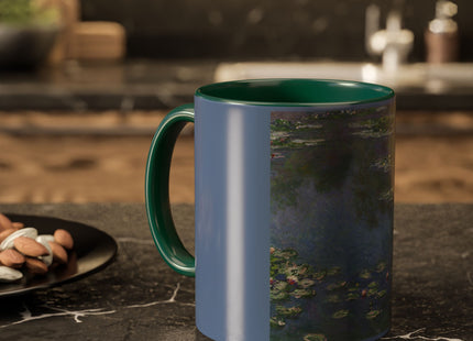 Water Lilies by Claude Monet Colorful Mugs (11oz, 15oz)