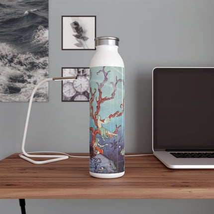 Beautiful Shells by Virginia Frances Sterrett Slim Water Bottle