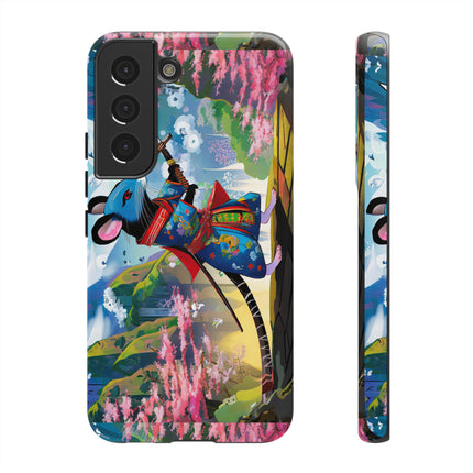 Cyber Samurai Rat Phone Cases