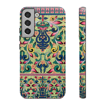 Colorful Flower Pattern by Owen Jones Phone Cases