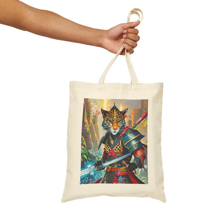 Circuit Samurai Cotton Canvas Tote Bag