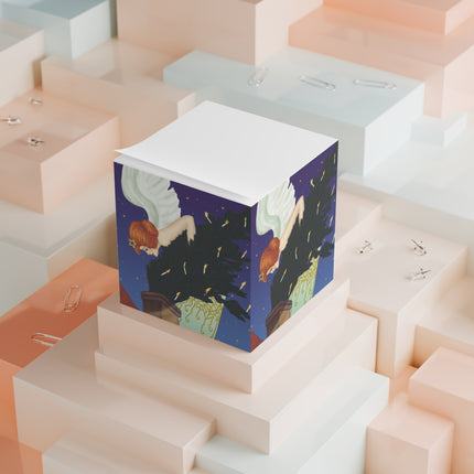 The Christmas Angel Note Cube