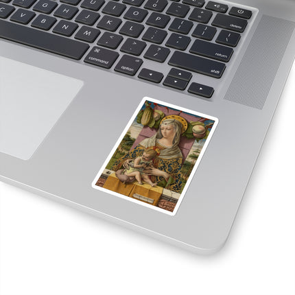 Madonna and Child by Carlo Crivelli Kiss-Cut Stickers (4 Sizes)