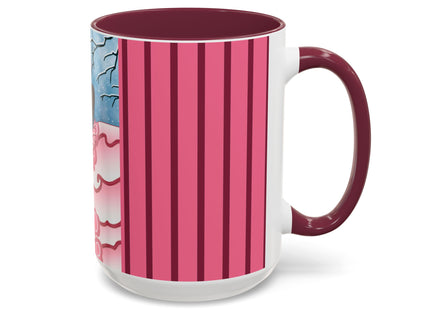 Winter Rose Empress Colorful Mugs (11oz, 15oz)