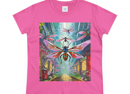 Neon Swarm Cotton Tee