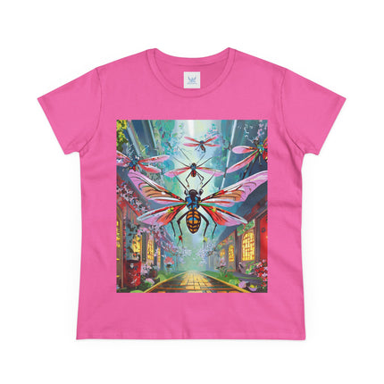 Neon Swarm Cotton Tee