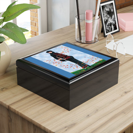 Elegance in Autumn Jewelry Box