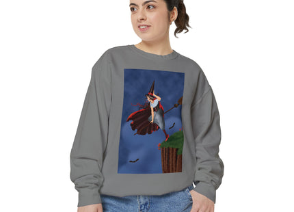 The Enchanted Witch Unisex Garment-Dyed Sweatshirt