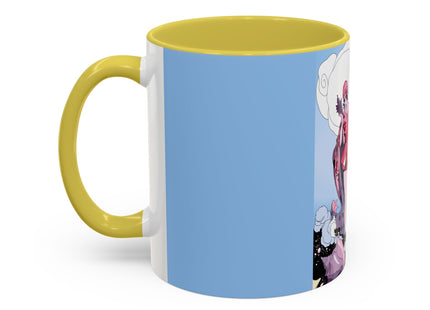 Goddess of the Swirling Sea Colorful Mugs (11oz, 15oz)