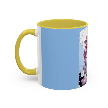 Goddess of the Swirling Sea Colorful Mugs (11oz, 15oz)