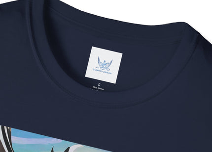 Cyberpunk Samurai Owl Softstyle T-Shirt