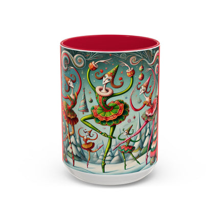 Christmas Ballet of the Absurd Colorful Mugs (11oz, 15oz)