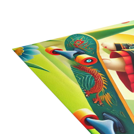 Dragon Dance on Wheels Postcard Bundles (envelopes included) - Bundles of 10, 30, 50 Pieces