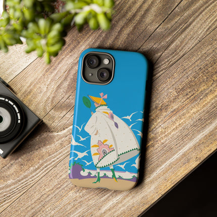 Seaside Wanderer Phone Case – Whimsical Charm & Coastal Delight