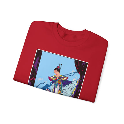 A Visual Journey by Umberto Brunelleschi Women's Heavy Blend™ Crewneck Sweatshirt