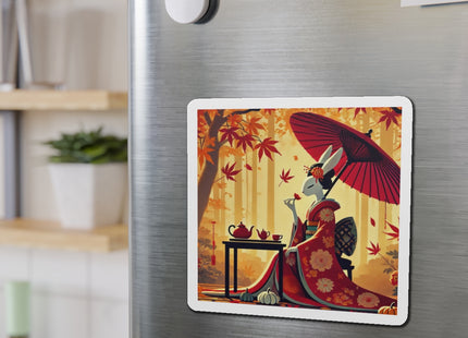 Theatrical Harvest Rabbit Die-Cut Magnets (5 Sizes)