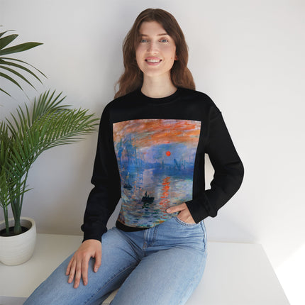 Sunrise by Claude Monet Heavy Blend™ Crewneck Sweatshirt