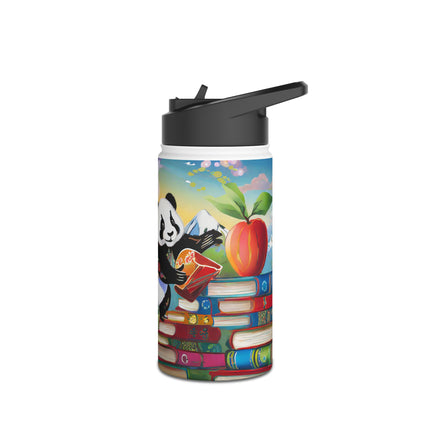 Cute Panda Stainless Steel Water Bottle