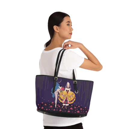 🌹🌙 The Queen Of The Midnight Roses Shoulder Bag – Art Deco Garden Fantasy
