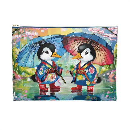 Rainy Day Ducks Pencil Case