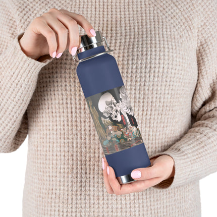 Mitsukuni Defying the Skeleton Spectre by Utagawa Kuniyoshi Copper Vacuum Insulated Bottle, 22oz