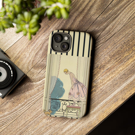 Falbalas et fanfreluches, La Souris by George Barbier Phone Cases