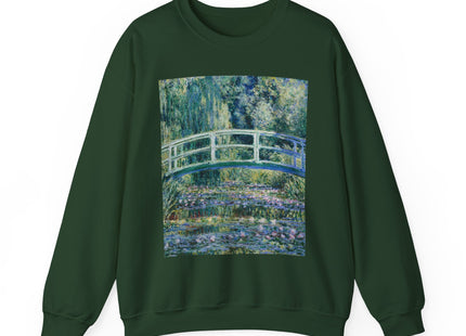 Water Lilies and Japanese Bridge by Claude Monet Heavy Blend™ Crewneck Sweatshirt