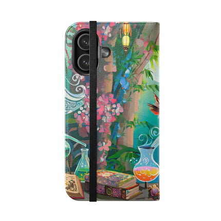 🦉✨ Owl's Magical Workshop Flip Case – Enchanted Wisdom & Arcane Wonder