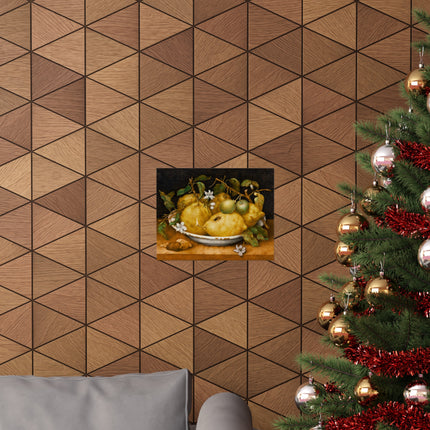 Still Life with Bowl of Citrons by Giovanna Garzoni Matte Horizontal Posters