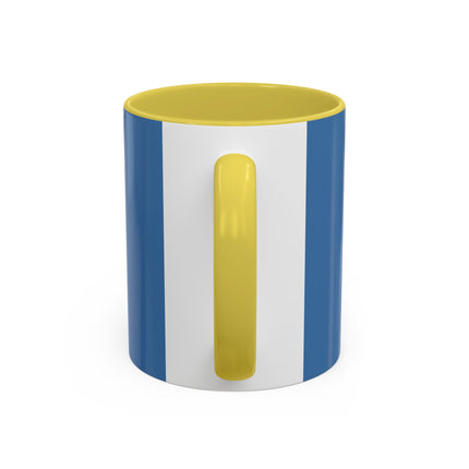 🎿🎄 The Christmas Holly Skier Colorful Mug – Whimsical Holiday Fantasy