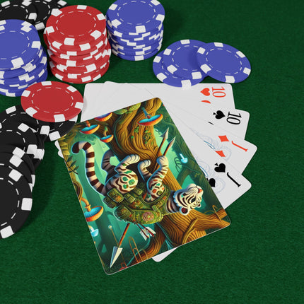 Silent Stripes Playing Cards
