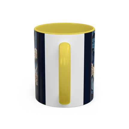Dramatic Ocean with Crashing Waves Colorful Mugs (11oz, 15oz)