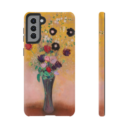 Vase of Flowers by Odilon Redon Phone Cases