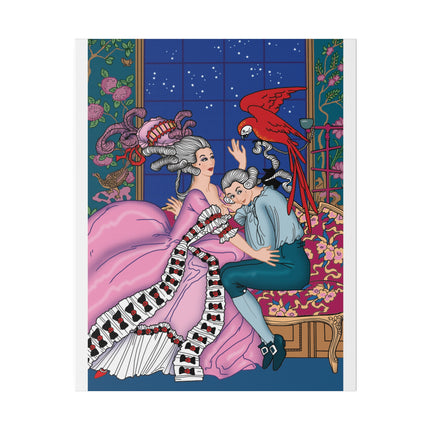 The Jealous Parrot – George Barbier’s 1920 Art Deco Illustration
