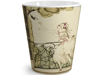 Sur talons rouges (On Red Heels) pl 02 by Gerda Wegener Latte Mug