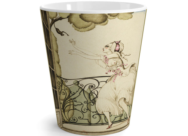 Sur talons rouges (On Red Heels) pl 02 by Gerda Wegener Latte Mug