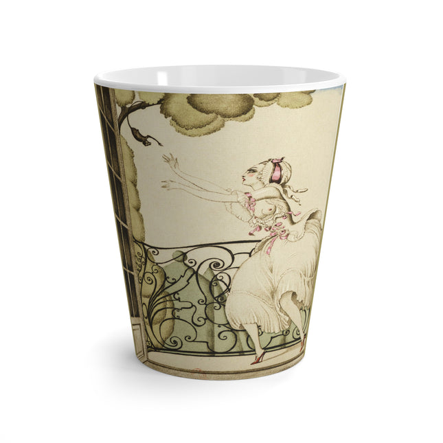 Sur talons rouges (On Red Heels) pl 02 by Gerda Wegener Latte Mug