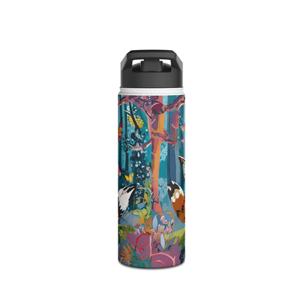 Whimsical Woodland Stainless Steel Water Bottle