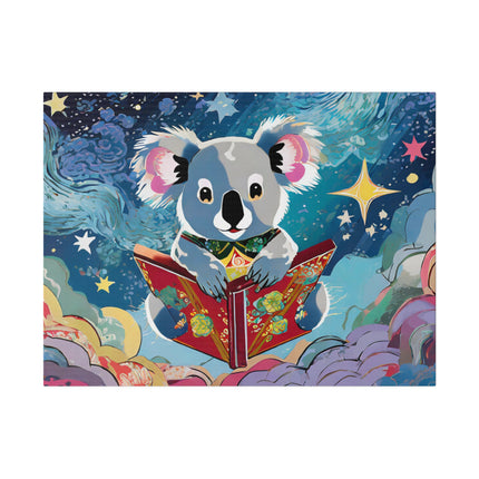 Cute Koala Matte Canvas, Stretched, 0.75"